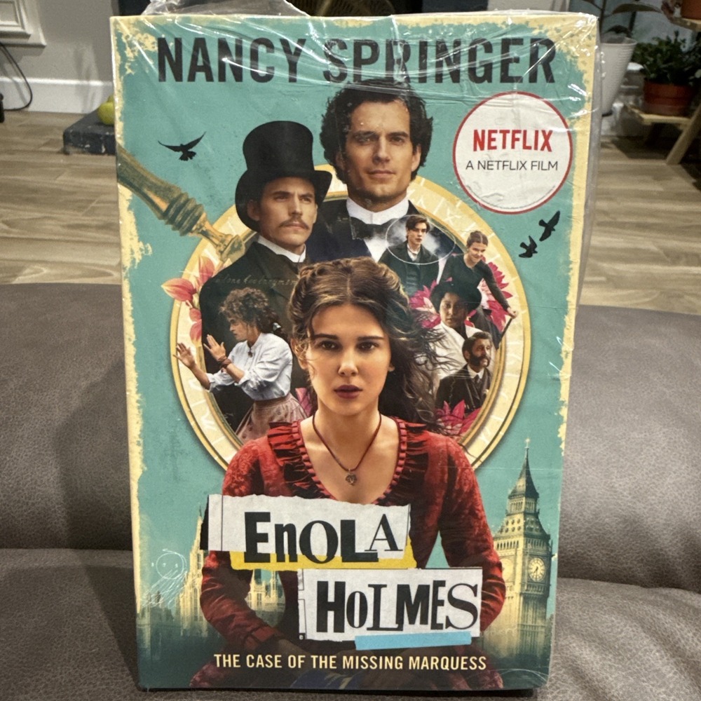Enola Holmes Mystery Series 6 Books Collection Boxset Nancy Springer NEW Paprbck
